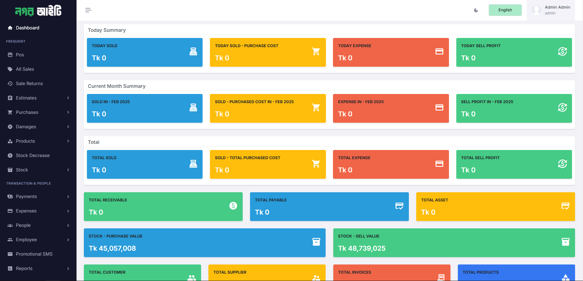 POS Software Feature